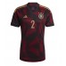Cheap Germany Antonio Rudiger #2 Away Football Shirt World Cup 2022 Short Sleeve